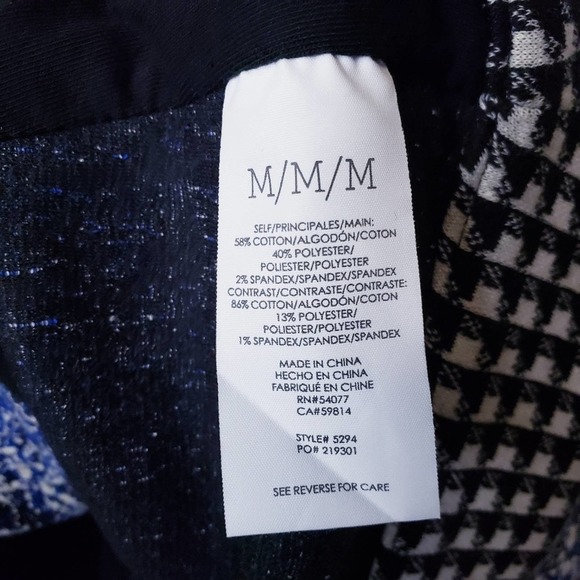 CAbi #5294 Reina Collection 21 Club Jacket Medium Button Front 3/4 Sleeves - Picture 9 of 10